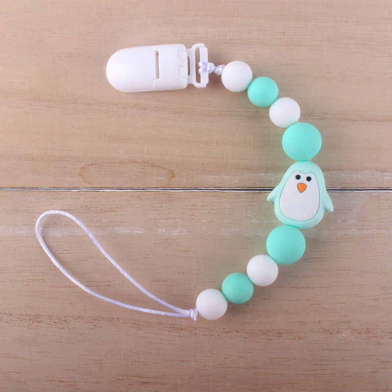 Baby silicone nipple chain clip 1018975957747