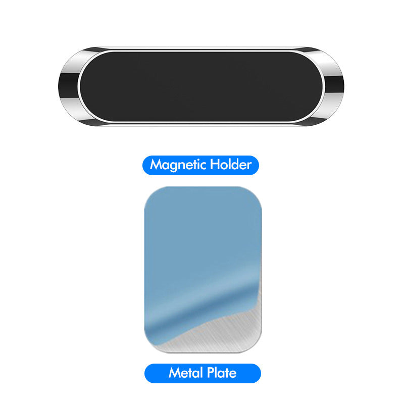 F6 Strip Plate Magnetic Car Phone Holder Stand Magnet Holder For Phone In Car Mount Holder 1019962720056