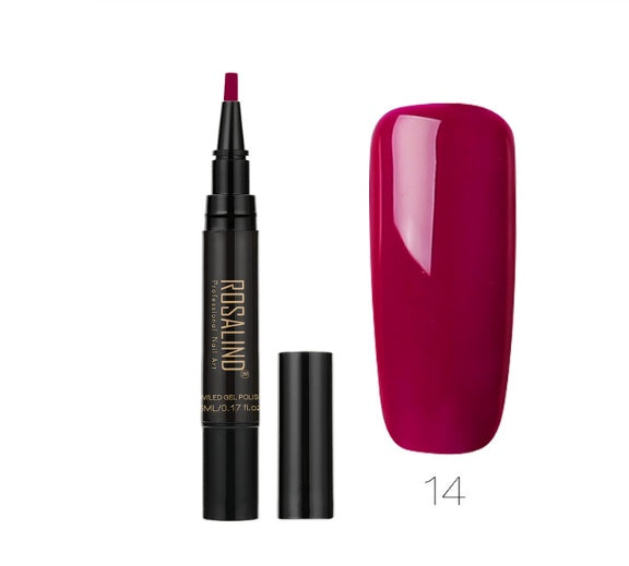 5ml Solid Color Nail Art Pen Nail Glue for Nail Art - HD Wireless Product #63