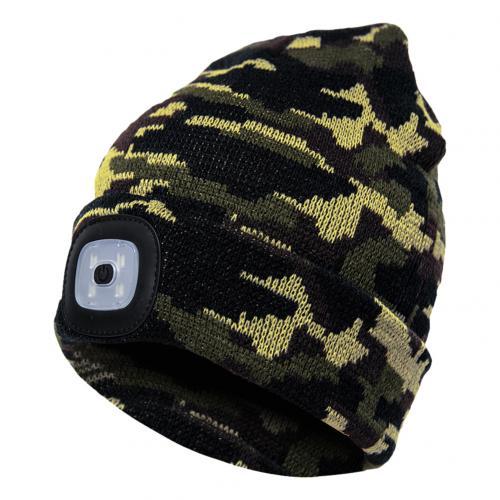 LED Knit Hat Button Cell Type Knitted Hat With Light Glowing 10265010025306