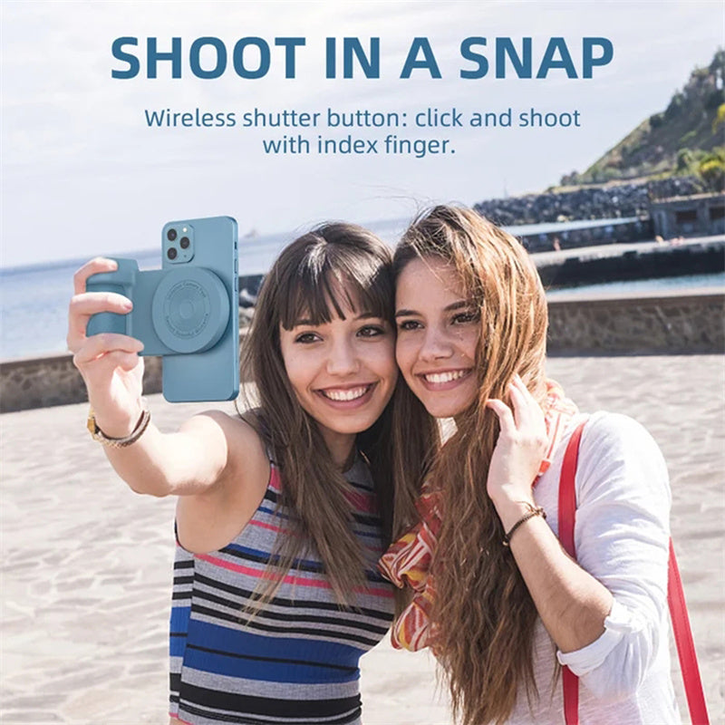 3 In 1 Intelligent Grip Anti-shake Multifunctional Phone Holder Magnetic Camera Handle Camera Bracket - Wireless Security Camera with Night Vision #3