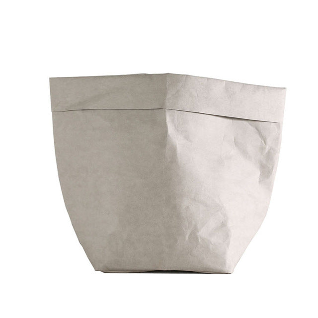 Flower pot supplies washed kraft paper storage bag 1034523334863