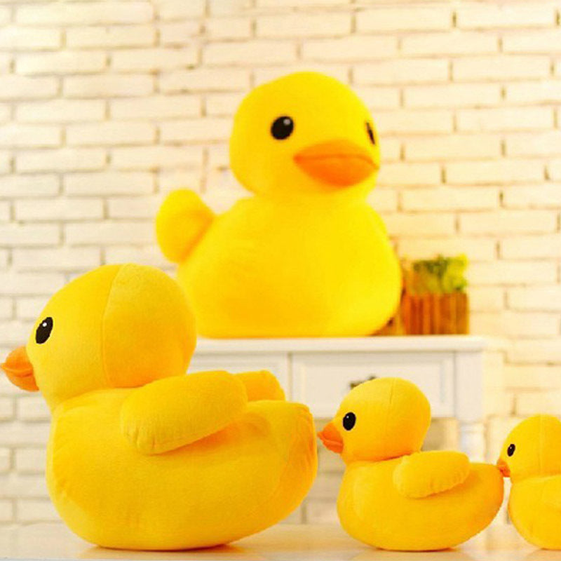 Small yellow duck plush toy 1038723283719