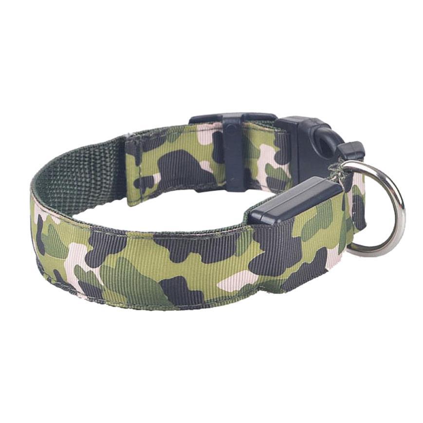 Camouflage pet supplies luminous dog collar 10408794679920