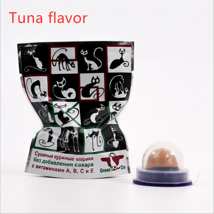 Pet Cat Sugar Energy Ball Lick Toys Catnip 1047716841425