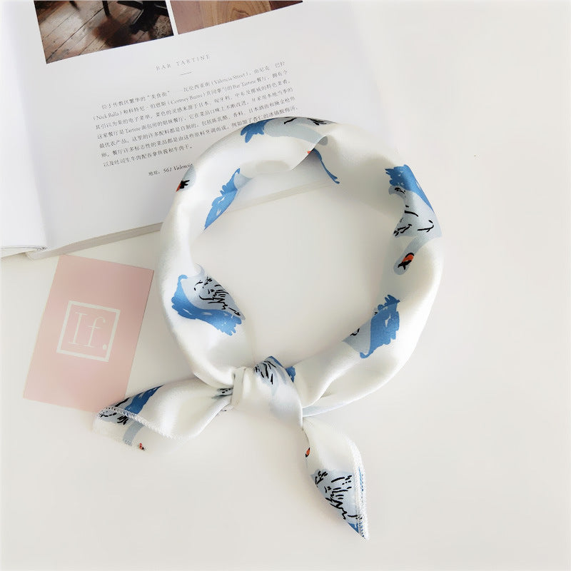 Women's Fashion Personality Small Scarf 10494b95 52b5 4fc3 83a7 a6fd18259aa3