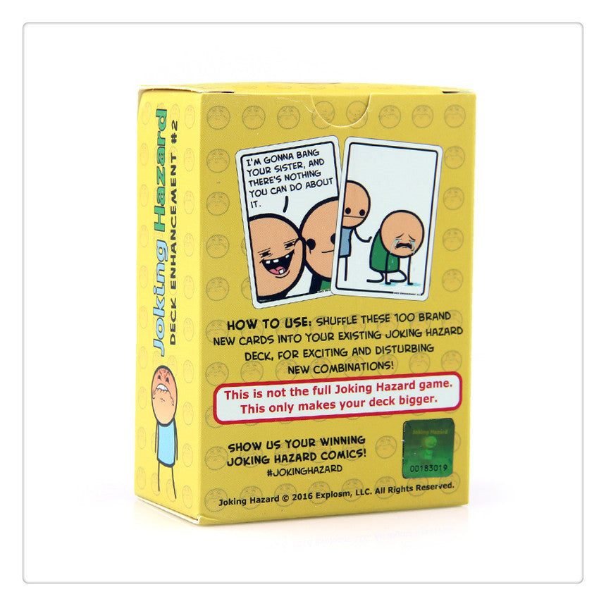 Joking Hazard Expansion Of EBay Hot Toys Board Game 1067593332980