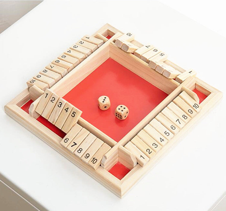 Ultimate Shut The Box Board Game 10824861892432