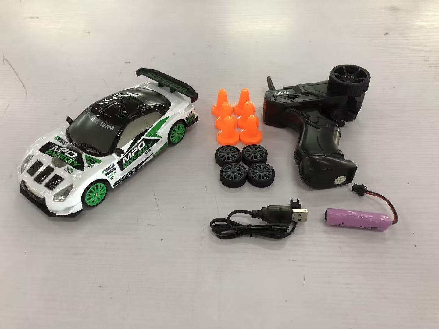 2.4G Drift Rc Car 4WD RC Drift Car Toy Remote Control GTR Model AE86 Vehicle Car RC Racing Car Toy For Children Christmas Gifts - HD Wireless Product #21