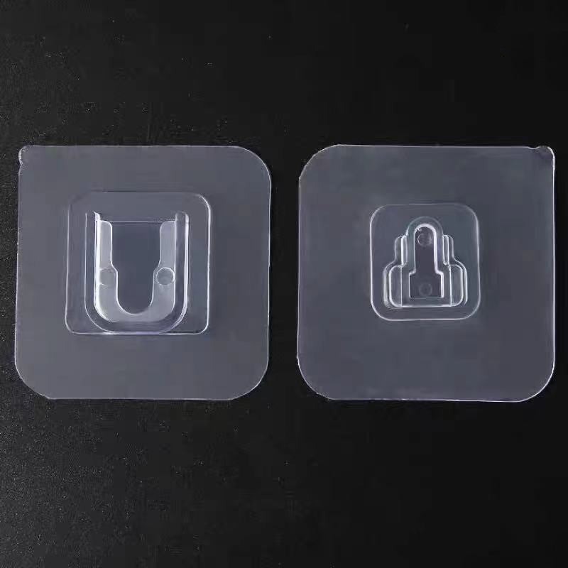 Strong Adhesive Snap Button, No Trace, No Punching, Hangable Double-sided Patch, Transparent Hook Buckle - 图片 7