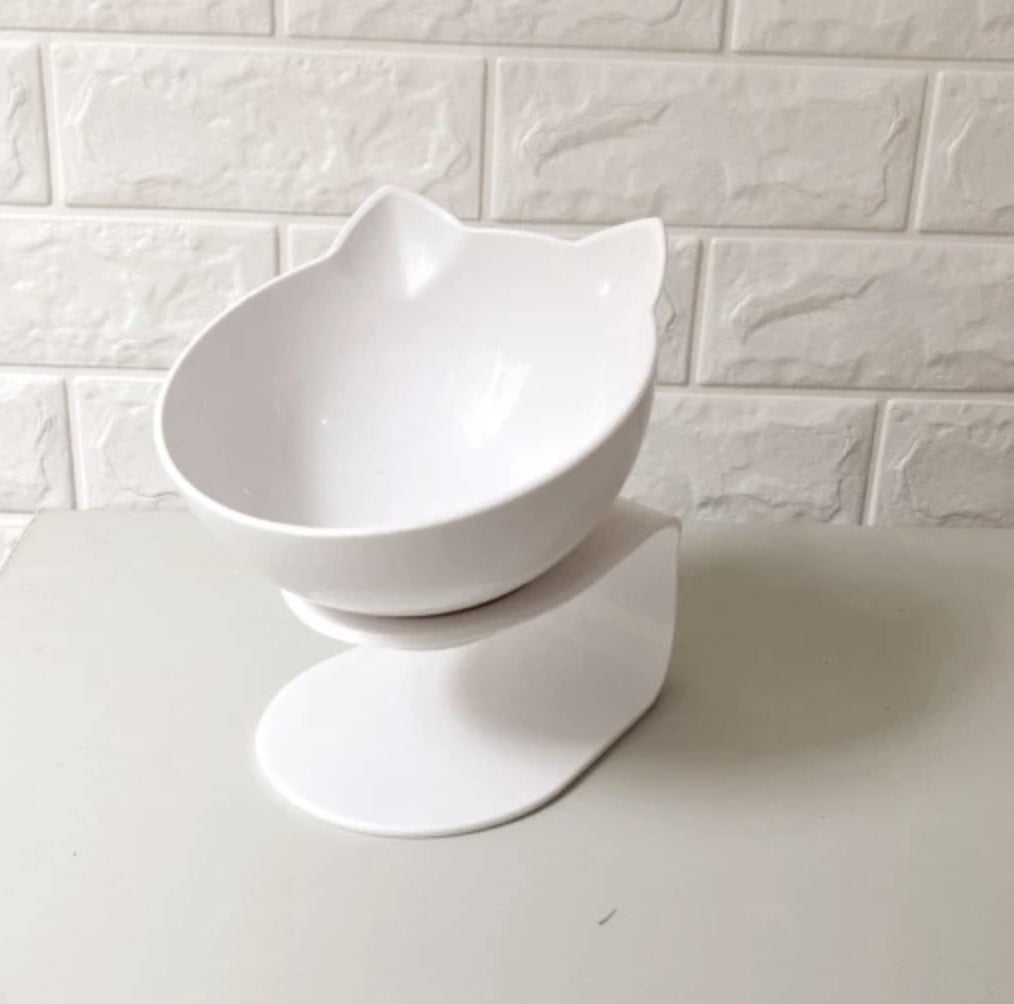 Cat Double Bowl Cat Food Bowl Protects Cervical Vertebra 109083648504