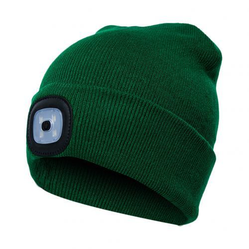 LED Knit Hat Button Cell Type Knitted Hat With Light Glowing 10927332070876