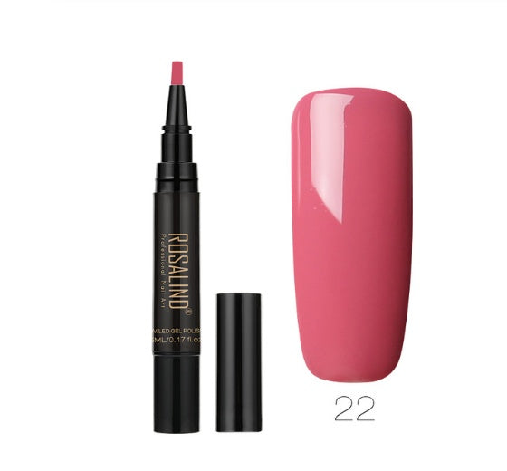 5ml Solid Color Nail Art Pen Nail Glue for Nail Art - HD Wireless Product #54