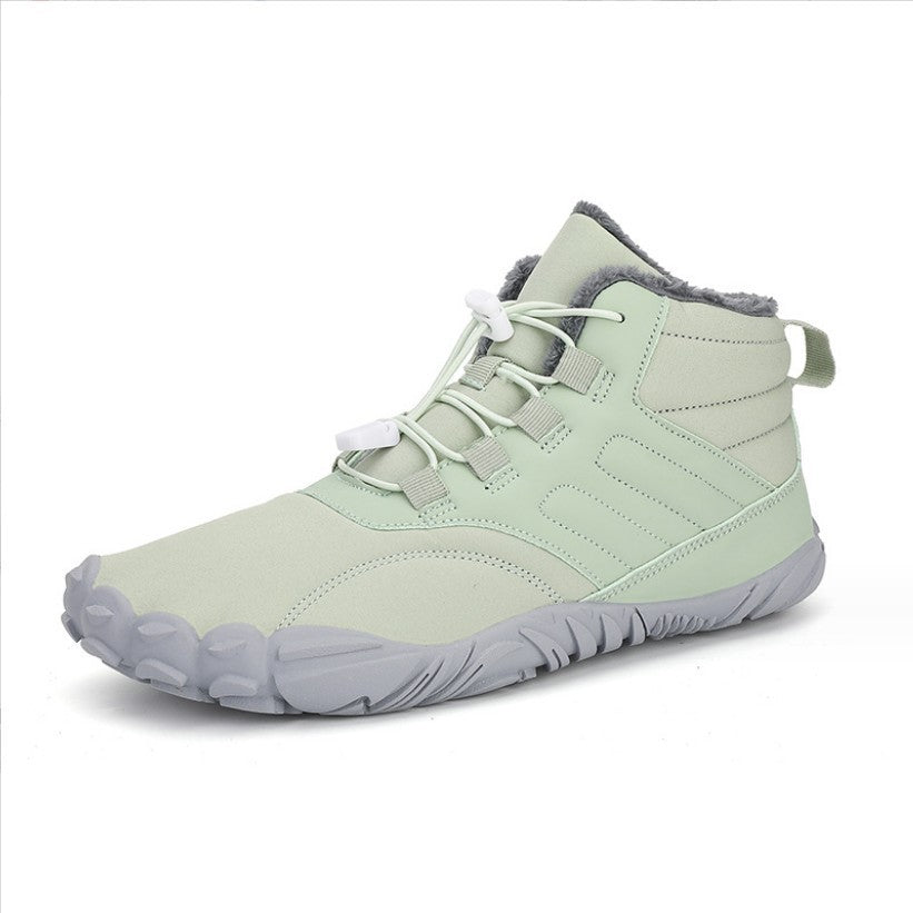 Snow Boots Couple Fleece-lined Waterproof Outdoor Cotton-padded Shoes Non-slip Winter Cotton Boots 10e55115 d716 49e8 9620 36