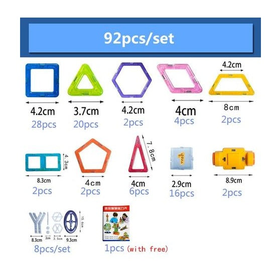 Mini Magnetic Piece Educational Toys 1100811508769