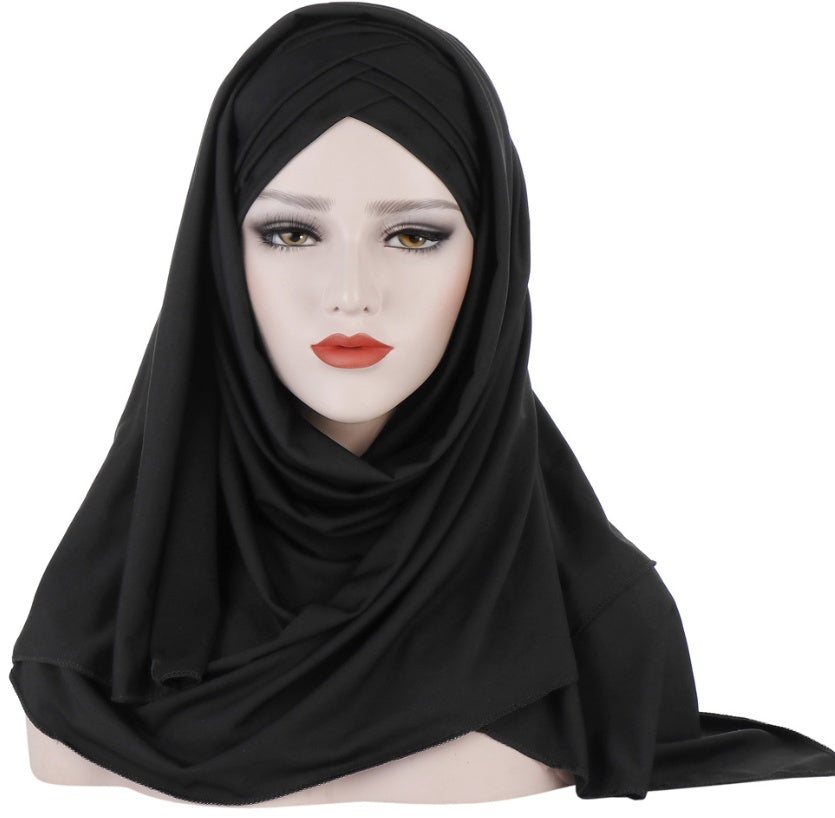 Muslim Lady Fashion Patch Hijab 1123960311963