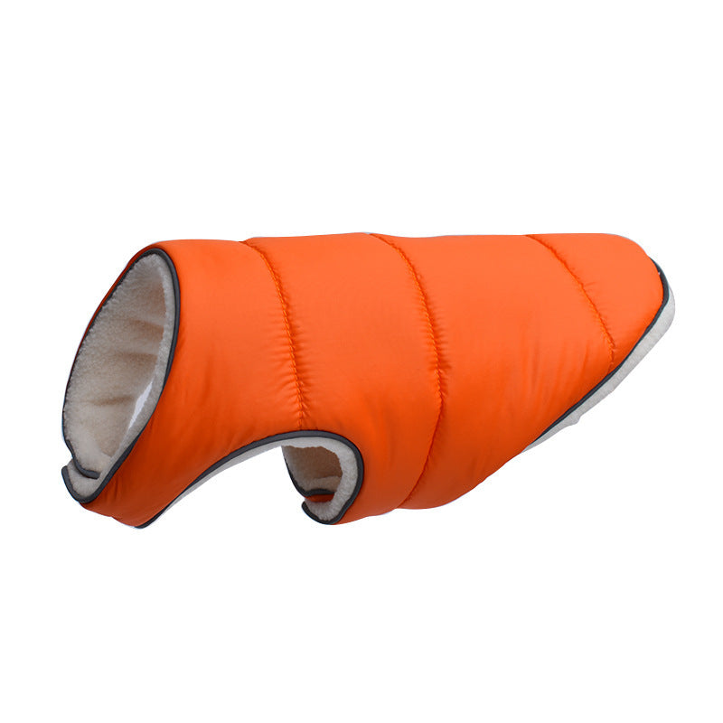 Pet Jacket Warm Winter Dog Clothes Reflective Puppy Clothing Vest Comfortable Fleece Pet Dogs Coat For Small Medium Large Dog