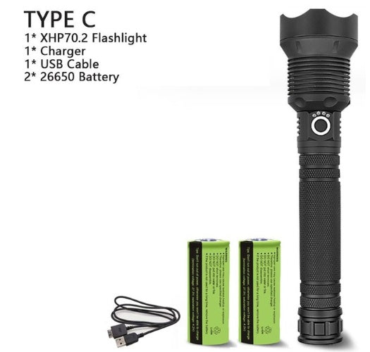 XHP70.2 Powerful Usb Led Flashlight 1161687729689