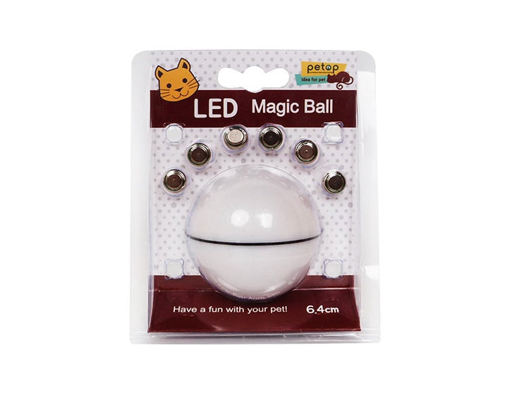 LED Laser Electronic Rolling Pet Funny Cat Toy Ball 1162210589056