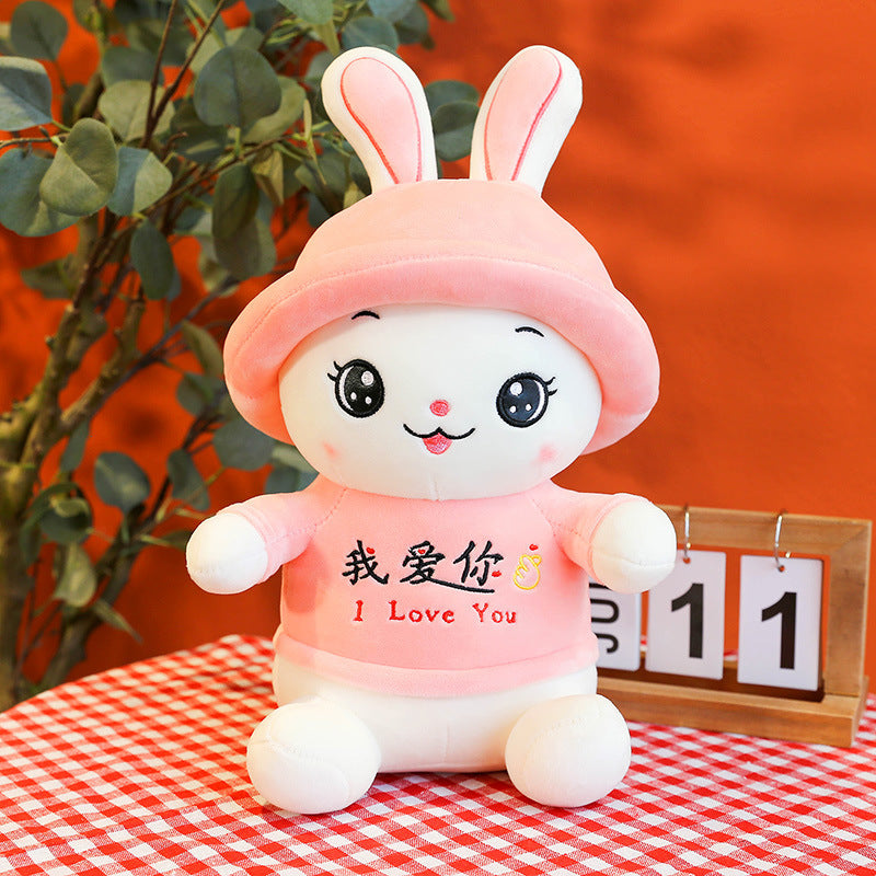 With Hat Rabbit Stuffed Animal Toy Female 11627770 78fc 4035 8e59 079711f80e9c