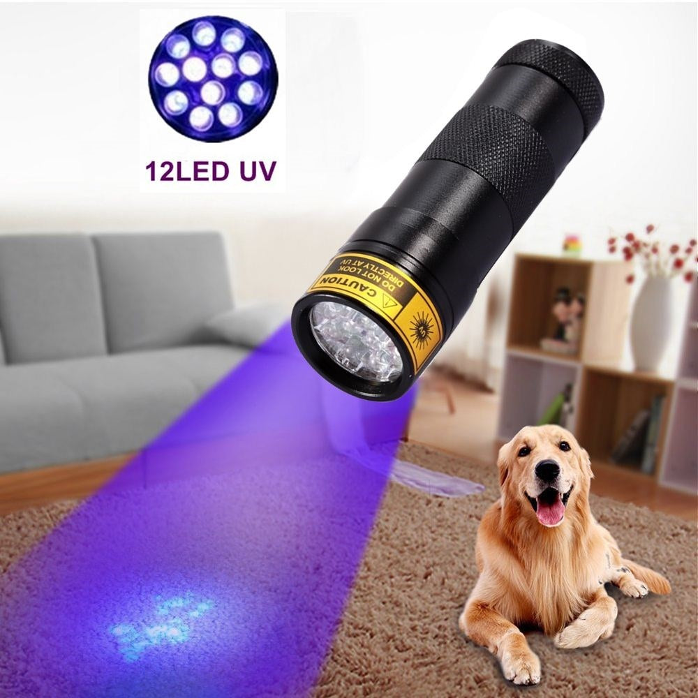 21LED violet flashlight LED violet UV UV Flashlight counterfeit flashlight - HD Wireless Product #5