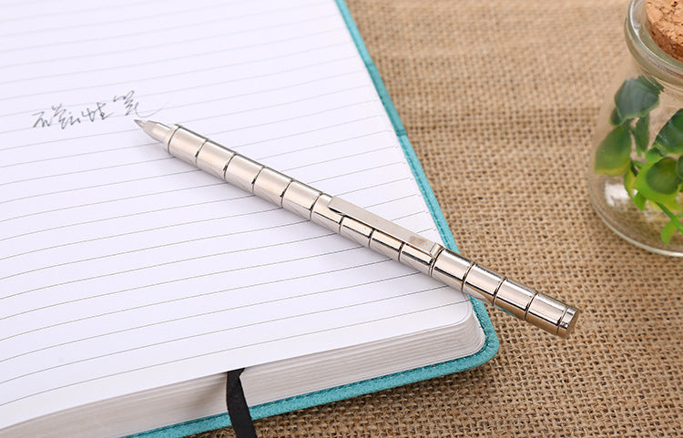 Stress Reducer Relief Toys Gift Box funny black golden kits Fidget magnetic polar pen with stylus ball pen - 图片 5