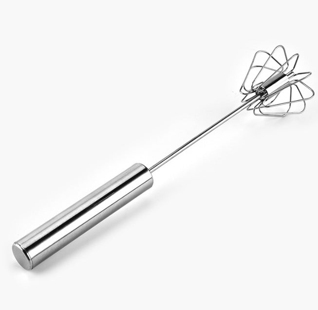 Stainless Steel Hand Pressure Rotary Semi-automatic Whisk 1215537642840