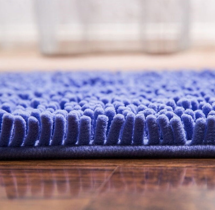 Chenille Absorbent Bathroom Non-slip Floor Mat 1223185294594