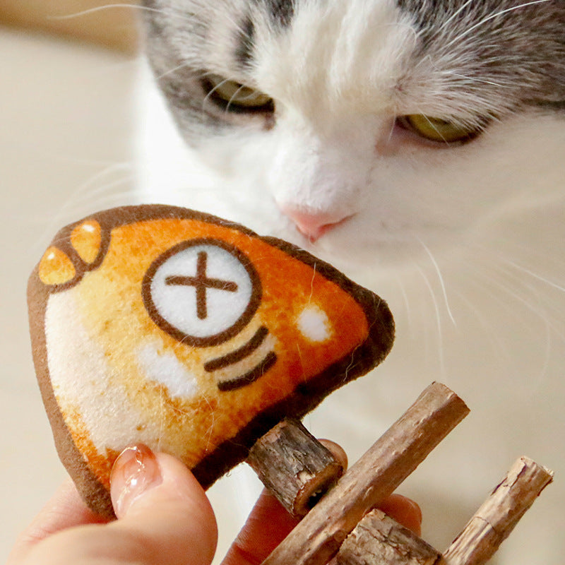Cat Fishbone Wood Simulation Molar Toy Pet Products 122a7f01 8b60 4fe4 aa78 d32f5ccd9db2
