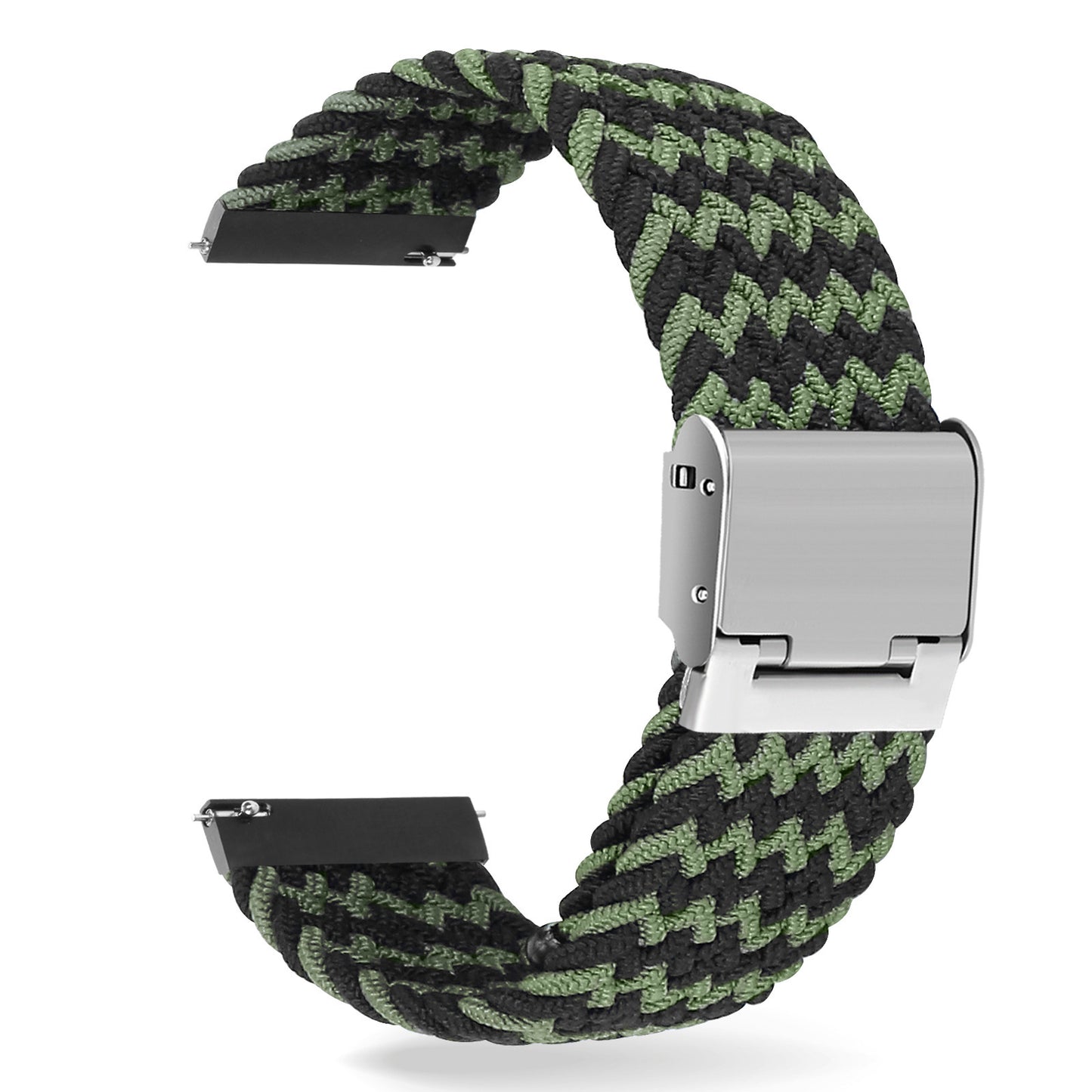 Simple Solid Color Buckle Woven Nylon Watchband 1244de4b 54cb 499e 9b07 002909b39920