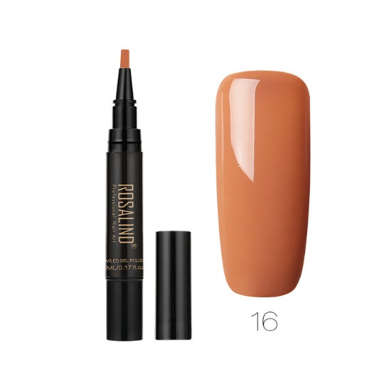 5ml Solid Color Nail Art Pen Nail Glue for Nail Art - HD Wireless Product #59