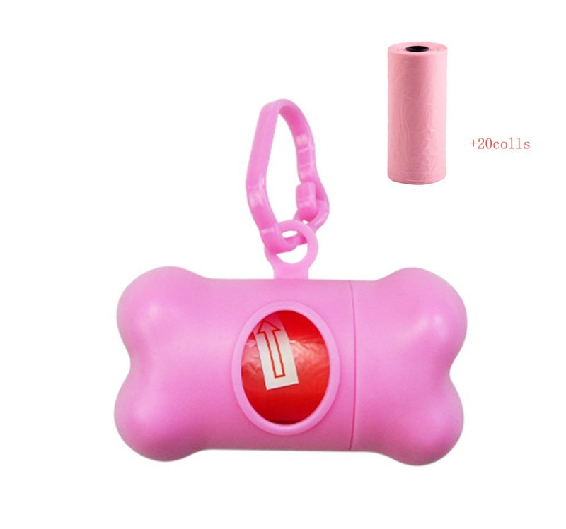 Pet bone type garbage bag dispenser 1249717040989