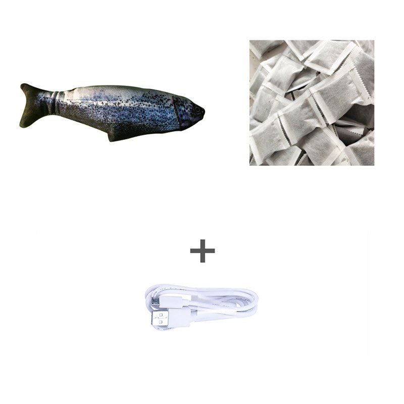 Without Cat Nip Version - Electric Jumping Fish Simulation Electric Fish Toy 1251829645630
