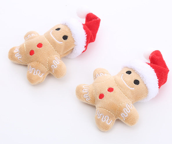 Cat Toy Christmas Hat Gingerbread Man 1258650a 1793 45e1 a989 e4f827f0dd6d