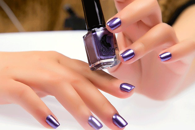 Stainless Steel Color Mirror Silver Nail Polish 1290135281574