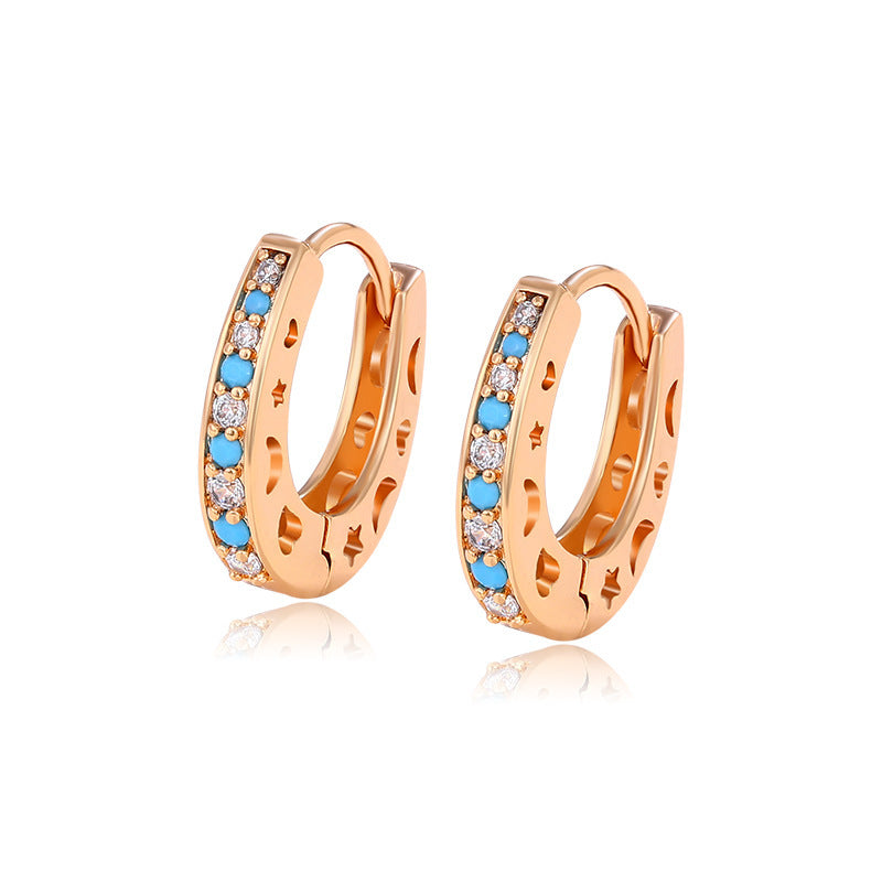 Women's Fashion Graceful Personality Zircon Earrings 12b8dac3 5f7e 40ae a985 b5cfb875eff8