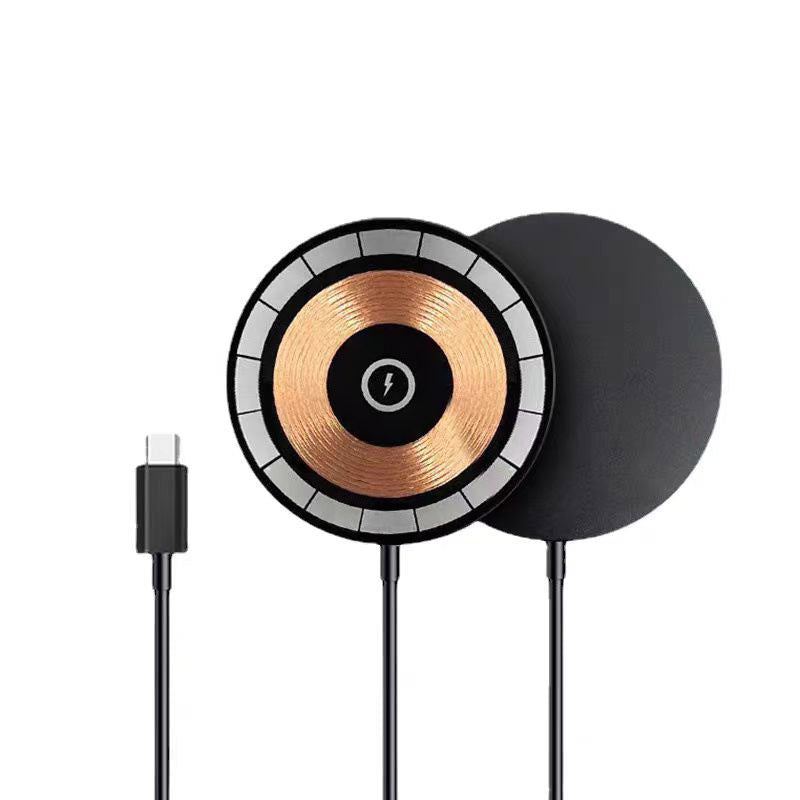 Qi2 Wireless Charger 15W Magnetic Wireless Fast Charging Is Suitable For 12-16PG Mobile Phone Models. Support Temu Us 12c6e7b