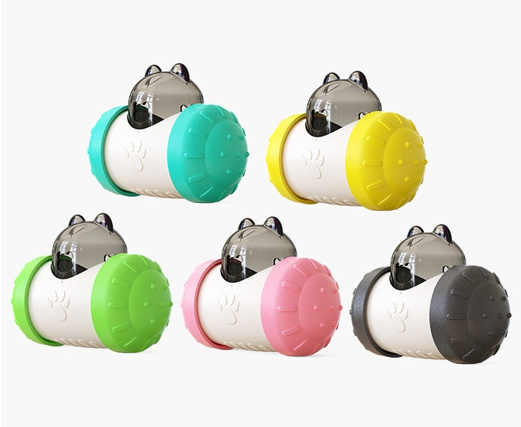 Funny Dog Treat Leaking Toy With Wheel Interactive Toy For Dogs Puppies Cats Pet Products Supplies Accessories 1300874689145