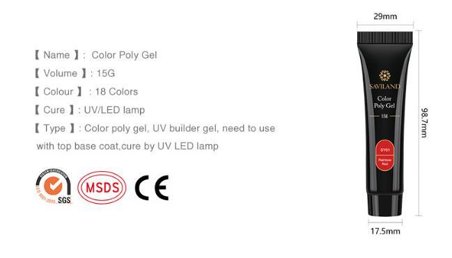 15g nail colored crystal extension glue - HD Wireless Product #5