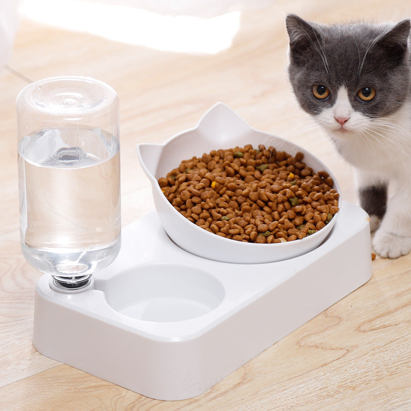 Adjustable automatic drinking cat neck bowl 1310074895007