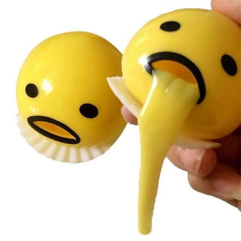 Puking Ball Brother Egg Yolk Pinch Vomit Spoof And Play Tricky Toys 1318227348118