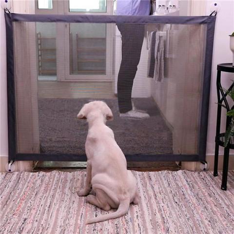 Portable Folding Pet Separation Barrier Dog Obstacle Safety Fence 1323471086075