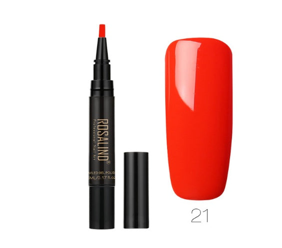 5ml Solid Color Nail Art Pen Nail Glue for Nail Art - HD Wireless Product #27