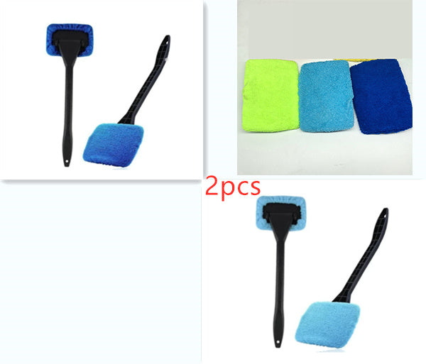Car Window Pivoting Microfiber Cleaner Auto Window Cleaner 1334229443139