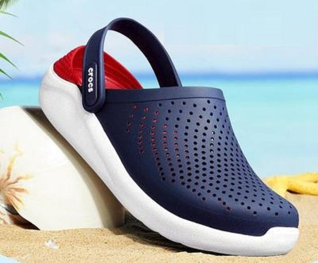 Men's and women's hole shoes, large size beach shoes 1335882441631