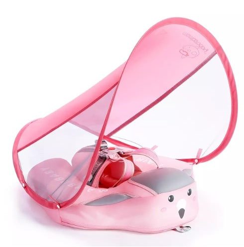 Children's Free Inflatable Lying Ring Anti-turning Swimming Ring 1349005485187