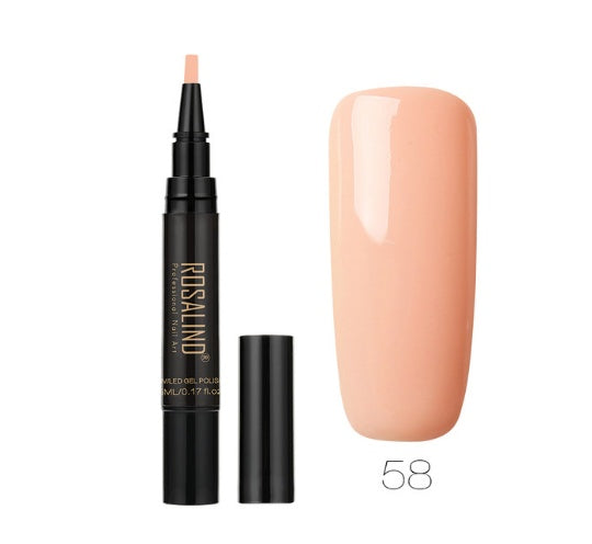 5ml Solid Color Nail Art Pen Nail Glue for Nail Art - HD Wireless Product #32