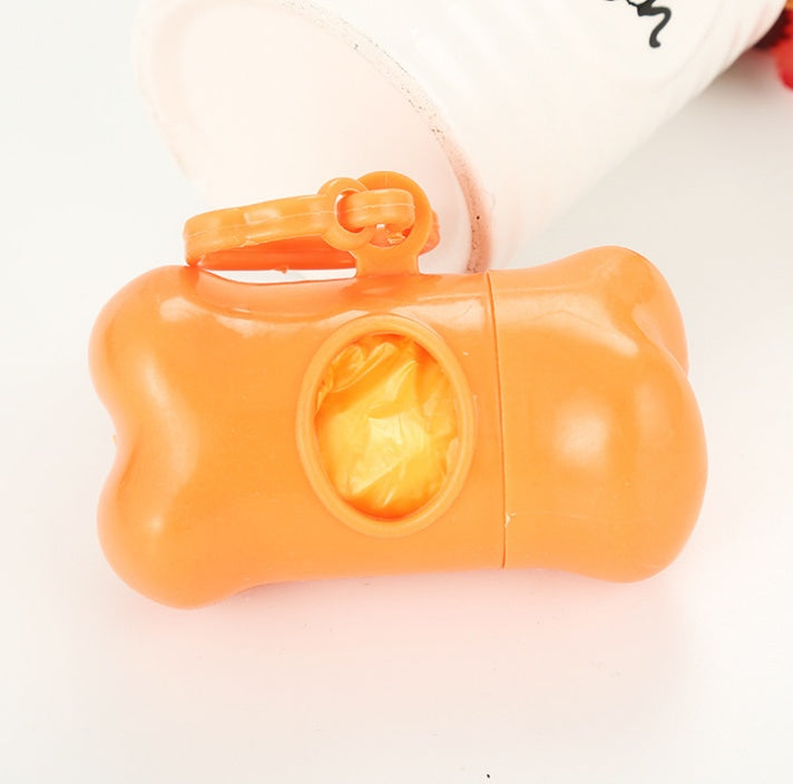 Pet bone type garbage bag dispenser 1358814359726