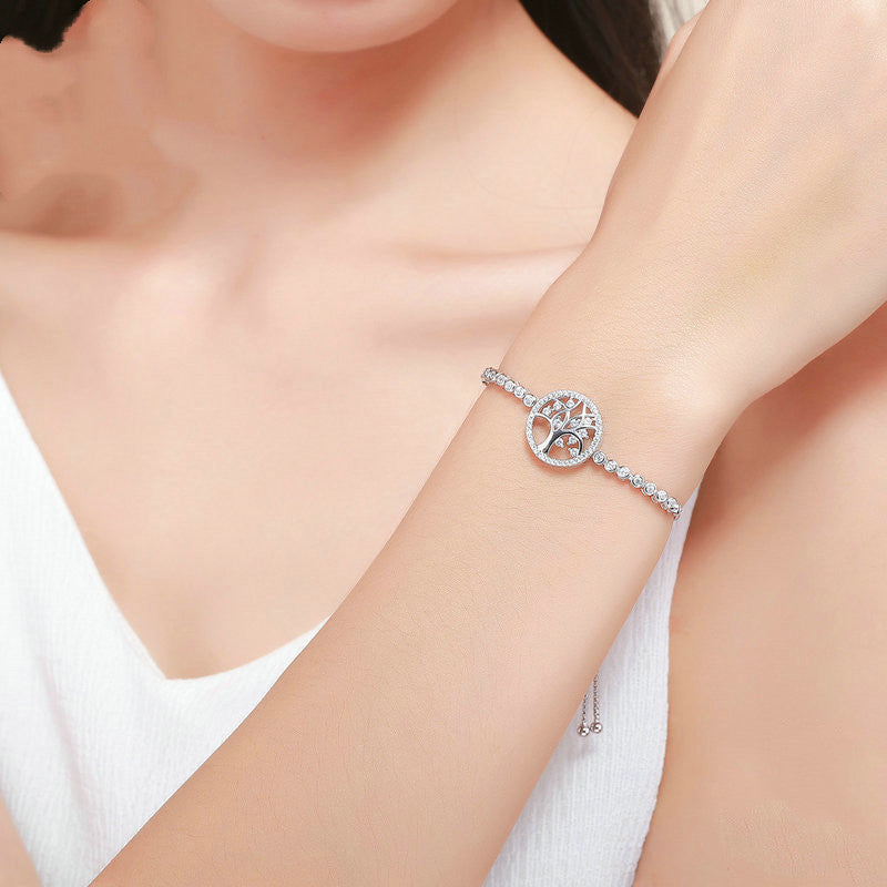 Tree of Life Sterling Silver Bracelet 1366792224963