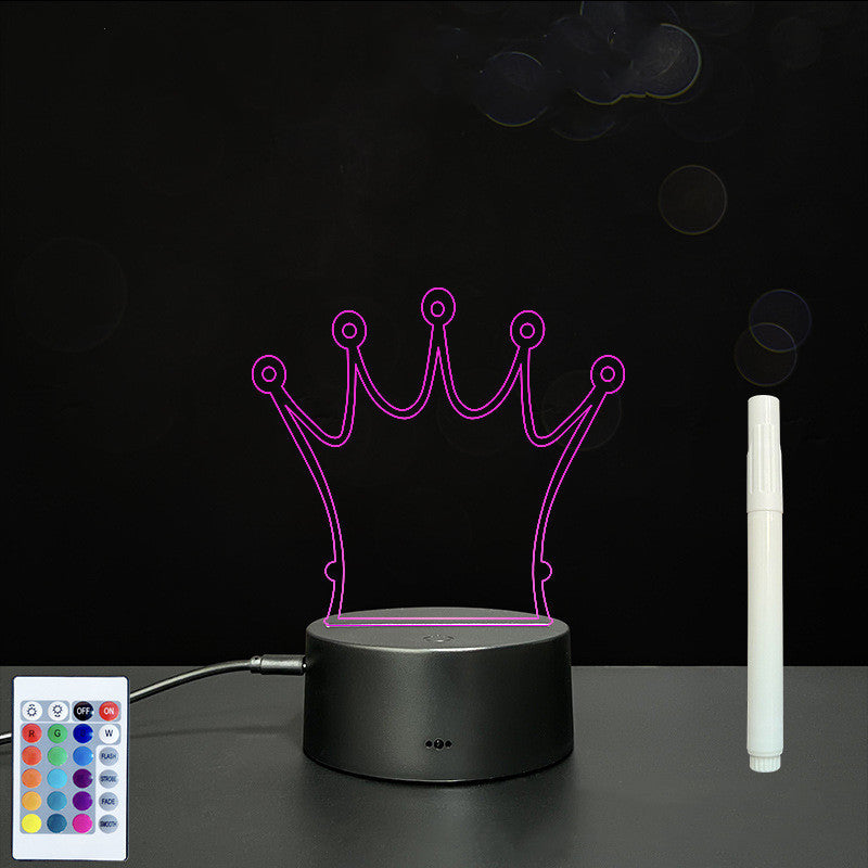 3D Acrylic Board Handwriting Message Board LED Light - HD Wireless Product #5